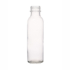 Recycled Cylinder Glass Juice Bottle 350ml Beverage Drinking Packaging