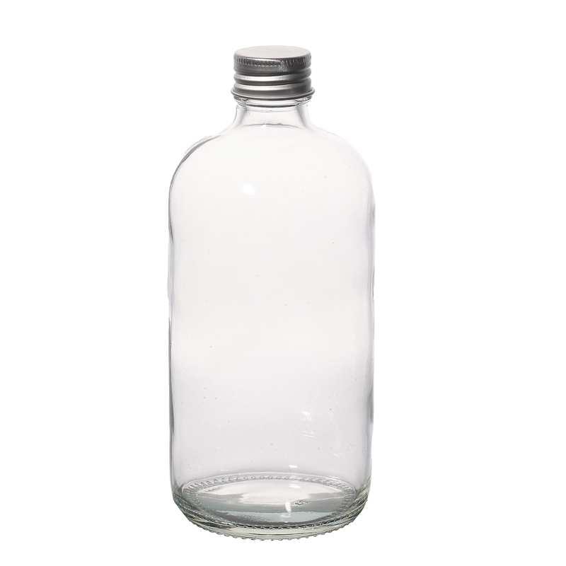 Popular 350ml Glass Water Bottles For Beverage Soft Drinking