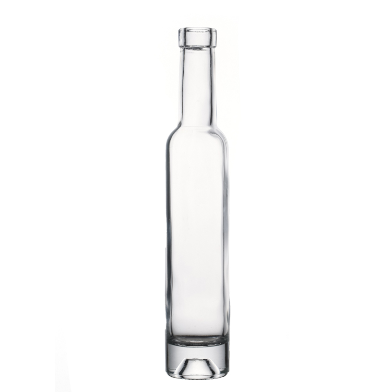 200ml Slim Glass Bottles Beverage Drinking Bottles With Rubber Lid