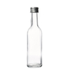 Transparent 100ml Portable Liquor Bottle Glass with Neck 