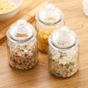 1000ml Cylinder Pumpkin Glass Packaging Jars with Lid