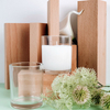 Customized Cylinder Aromatherapy Handmade Soy Wax Candles
