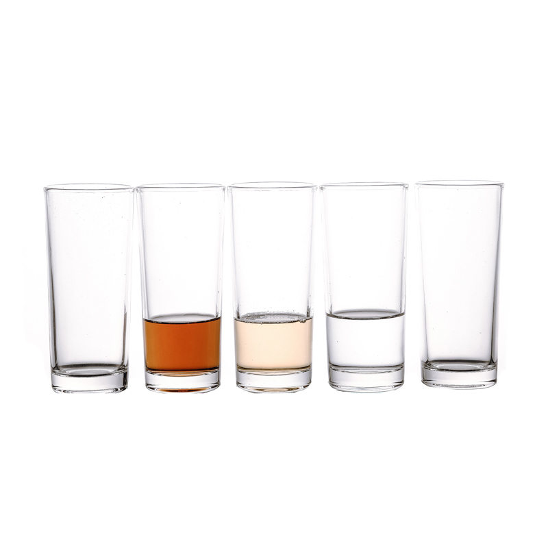 Round Glass Coke Cup Iced Coffee Beverage Glass Cup 300ml