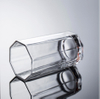 Six-sided Flint Glass Beverage Cups Milk Juice Cups For Party 