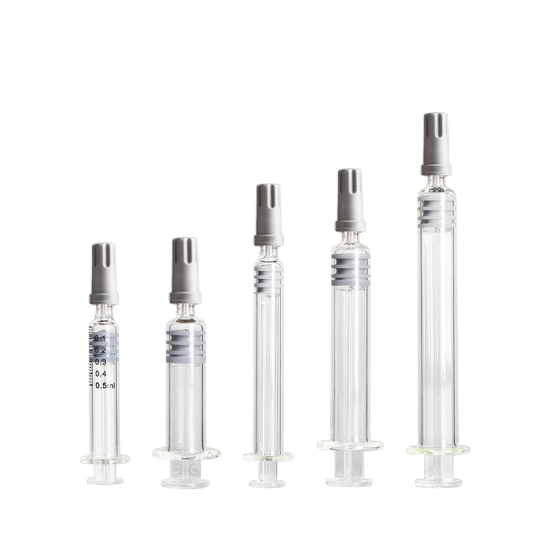 KDG 1ml 2ml 3ml 4ml 5ml 6ml 7ml 8ml 9ml 10ml Glass Oil Syringe borosilicate Luer Lock Empty Glass Syringes