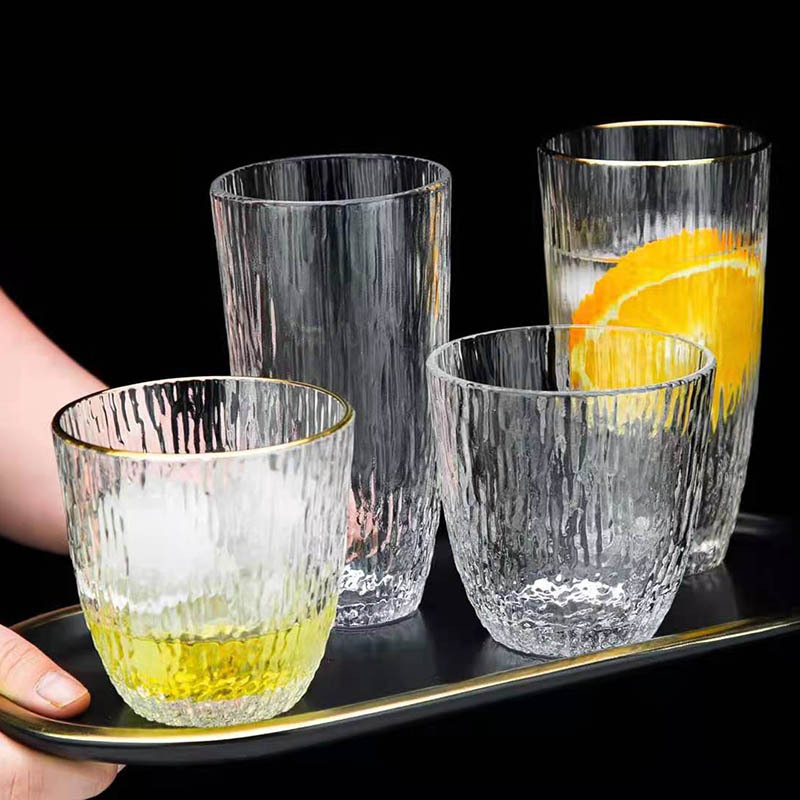 Heat-resistant High Quality 300ml Glass Juice milk Beverage Water Cups