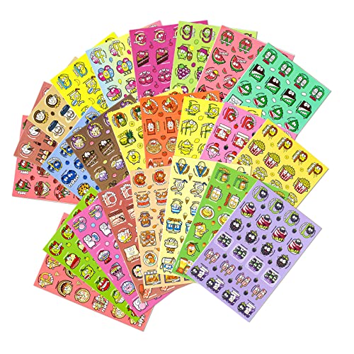 Fun Craft Stickers Common Holographic Kids Label Glitter Foil 3D Puffy Self Adhesive