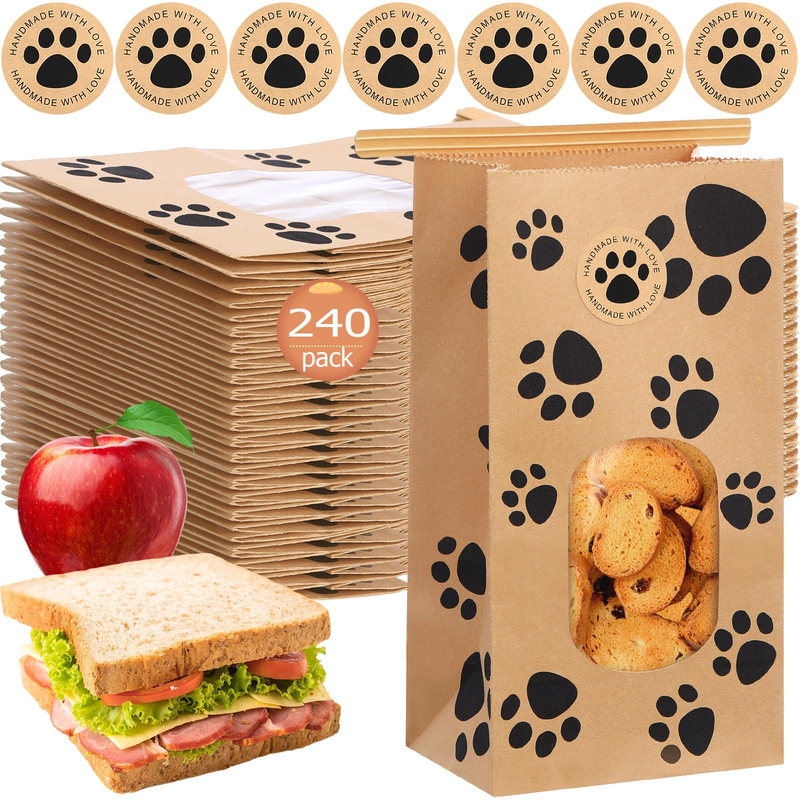 KDG Pets Food Packaging Bags Kraft paper Bags Dog Cat Pet Food Packaging
