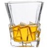 Luxury Design Glass Drinking Cups 300ml For Whisky