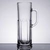 Slim Design 600ml Glass Beer Cups with Custom Logo Printing