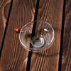 Transparent Glass Tea Strainer Fair Cup Tea Drain Set Creative Tea Set Accessories Tea Strainer