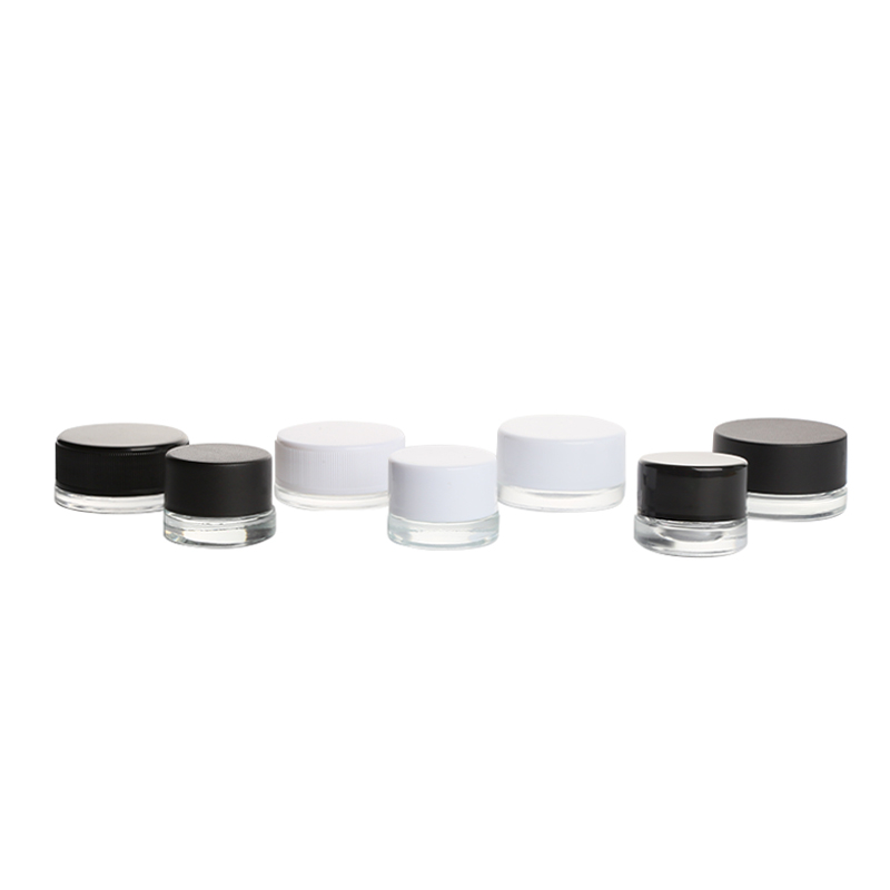 KDG 5ml 9ml Child resistant Glass Concentrate Containers Jar with Child Proof Lids Marijuana Concentrate Packaging