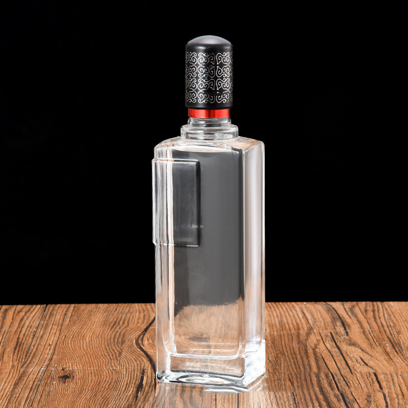 Flint High Quality Glass Wine Bottles For Chinese Liquor 500ml