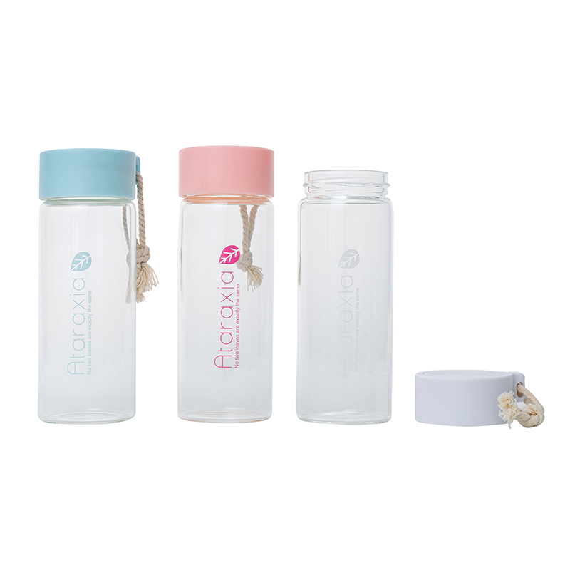 Takeaway 500ml Glass Drinking Bottles For Children