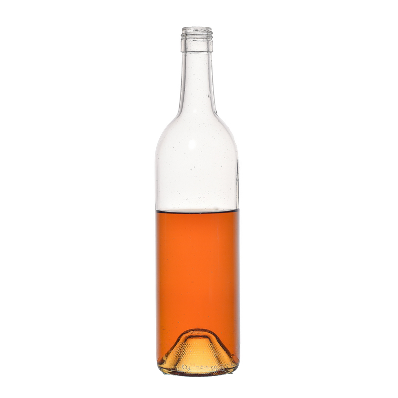750ml Round Glass Wine Bottles For Champagne 