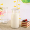 Glass Milk Bottle 100ml Pudding Jars and Bottles Hot Sale
