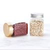 Square Shape Glass Food Storage Jars 380ml Jam Jars