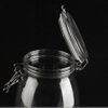 Clamp Empty Glass Food Packaging Jars Kitchenware Glass Container