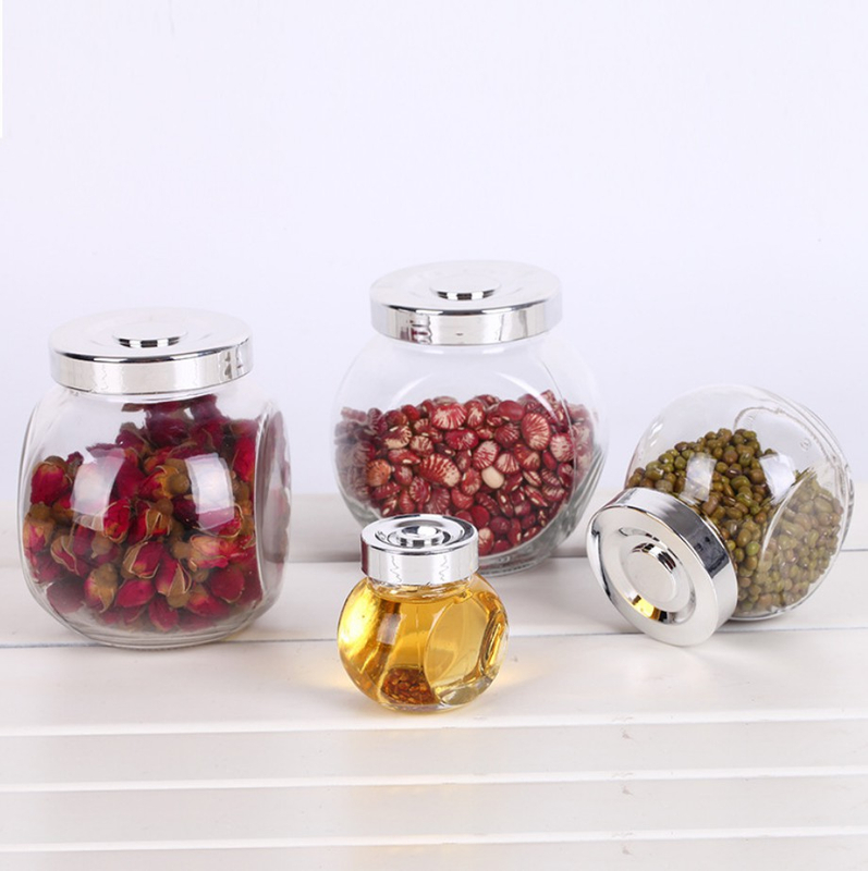 Glass Seasoning Jars