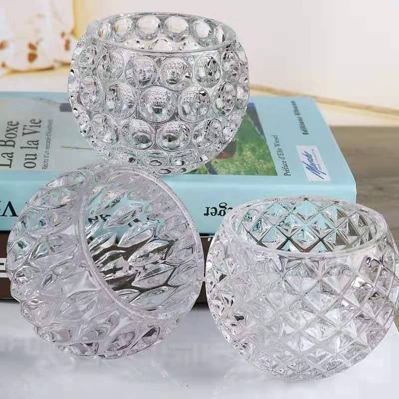 110ml Round Crystal Glass Cup For Whisky Home Decoration