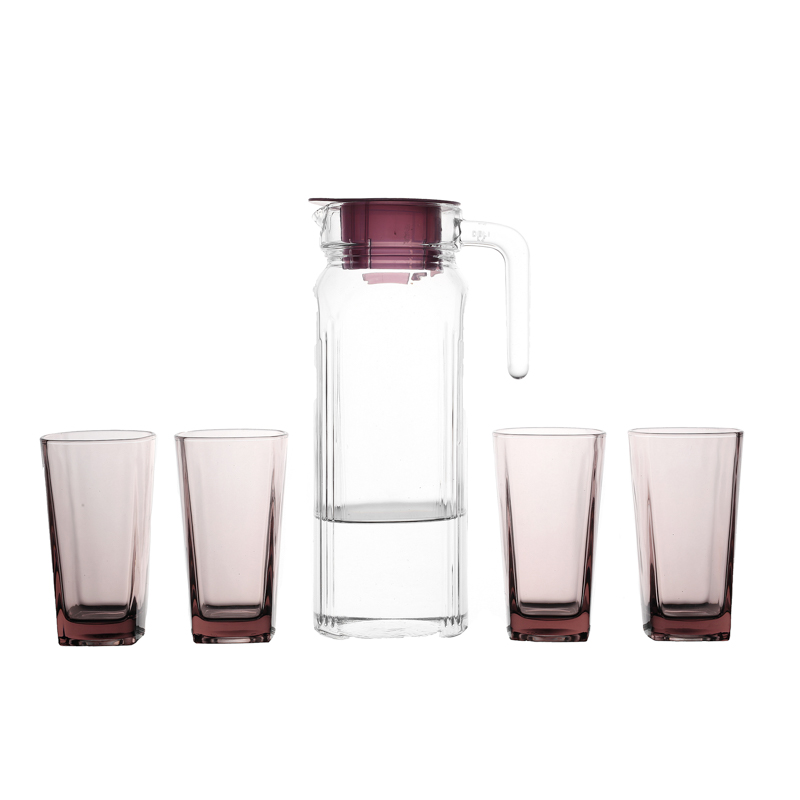Family Use Glass Cup Sets Water Cups with Custom Packaging