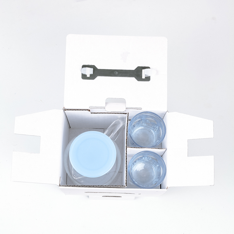 Clear Water Kettle Series Tea Packaging Family Use Glass Cup Sets