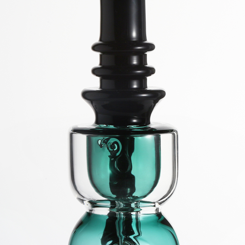KDG Smoking Water Bottle Hookah Glass Transparent