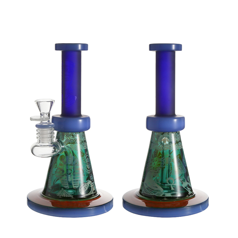 KDG Smoking Clear Water Bottle Small Shishas Hookah Glass