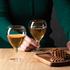 New Style Glass Wine Cups 300ml Goblets Urban Life