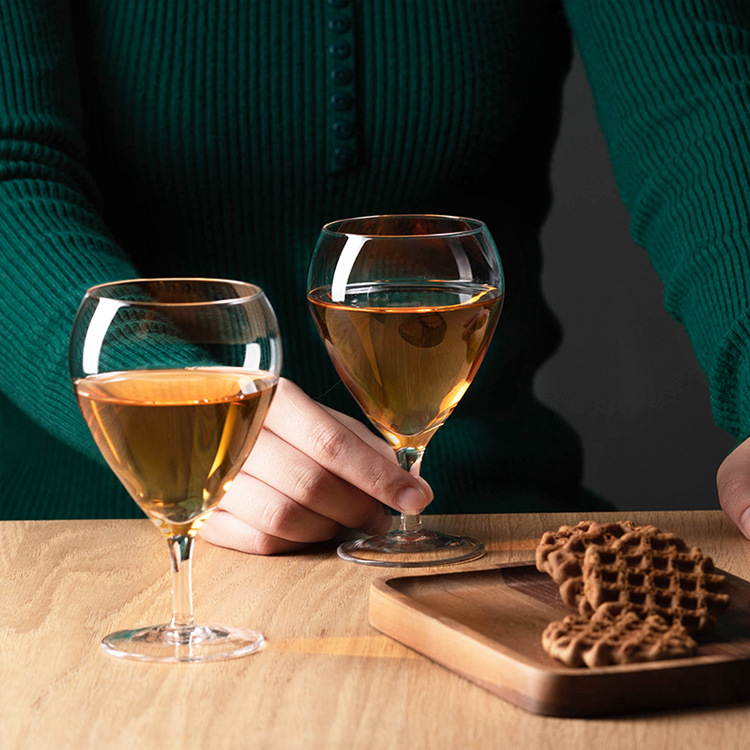 New Style Glass Wine Cups 300ml Goblets Urban Life