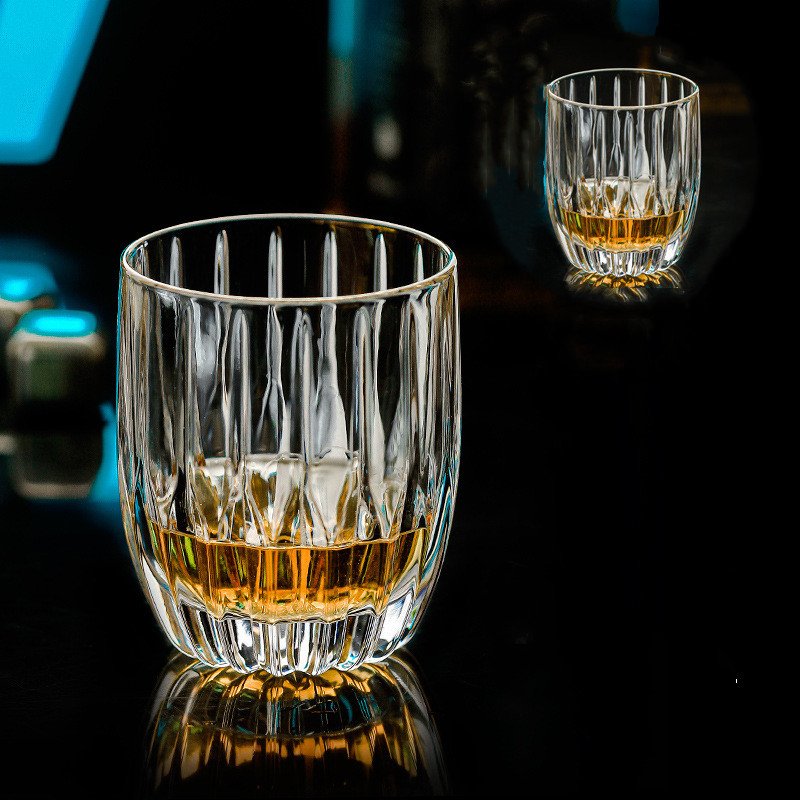 Designed Luxury 285ml Glass Drinking Vodka Liquor Cups 