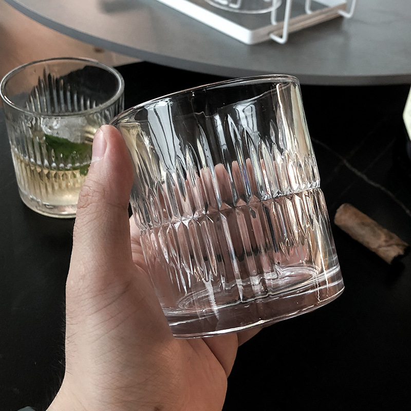 Glass Liquor Cups 340ml Hot Sale For Brandy Vodka