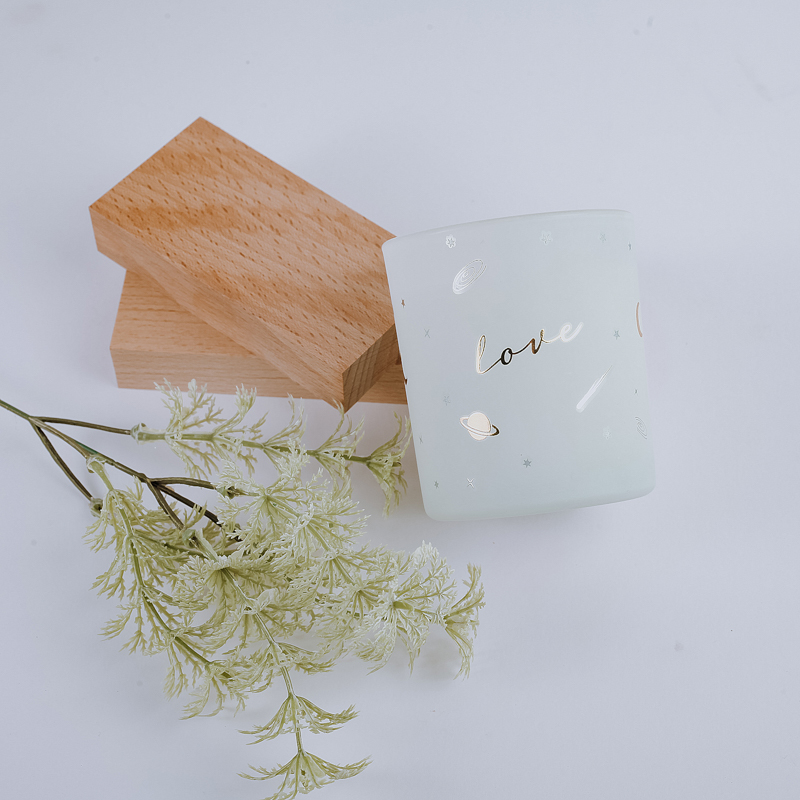 Custom Fragrance White Scented Soy Wax Candles 120ml Hot Sale