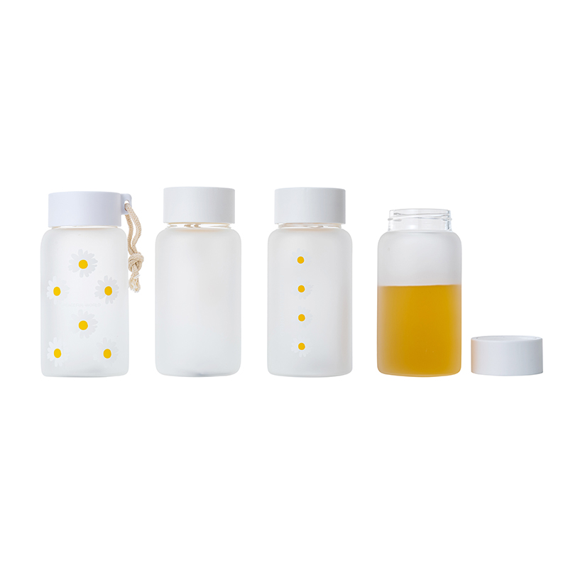 Eco Friendly 500ml Glass Bottles Hot Sale in School