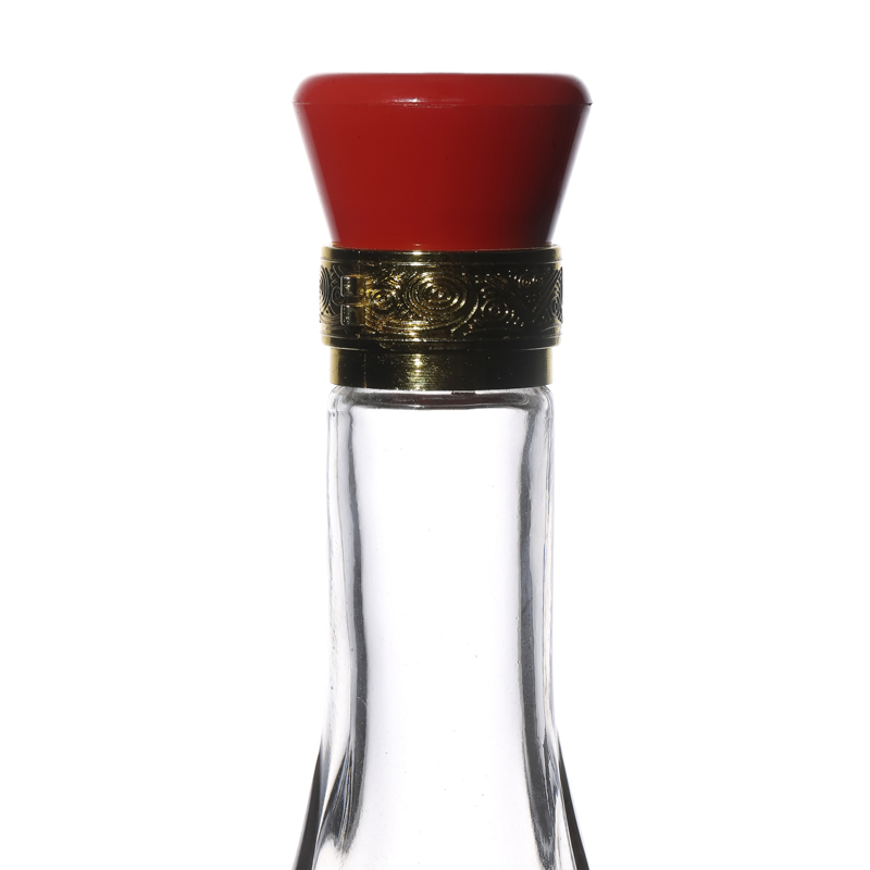550ml Hot Sale Wine Bottles Glass Liquor Packaging Slim Shape For Whisky