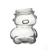 Fancy Design Bear Small Candy Glass Jar For Decoration
