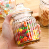1000ml Cylinder Pumpkin Glass Packaging Jars with Lid