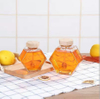 KDG Glassware Customized Wholesale 100ml 180ml 280ml 380ml Glass Honey Jars with Lids