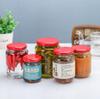 Wholesale Hot Sale Luxury 150ml Glass Jar For Food Package Honey Store With Cap Glass Jars For Sale