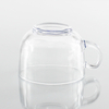 450ml Round Glass Milk Mugs Milk Cups Hot Sale For Breakfast
