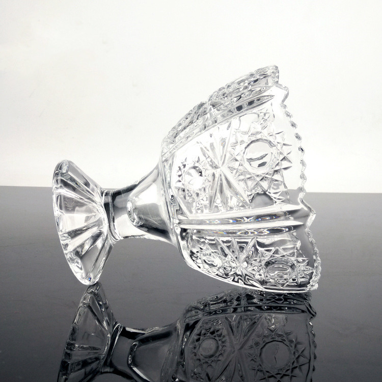 8oz Classic Sundae Style Glass Cup Milkshake Ice Cream Dessert Glass