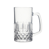 KDG Supplier 600ml Large Beer Glasses Crystal Drinking Cups with Handle