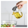 High Quality 600ml 900ml 1200ml Glass Cooking Oil Pot Edible Oil Packaging