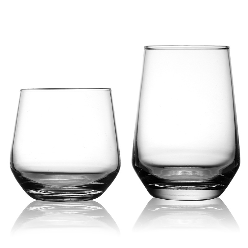 KDG Colorful New Design 370ml 390ml Glass Water Cups