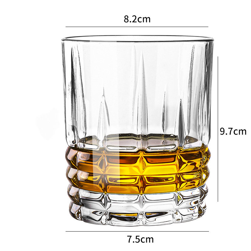 KDG Luxury 320ml Glass Whisky Glass Cups 