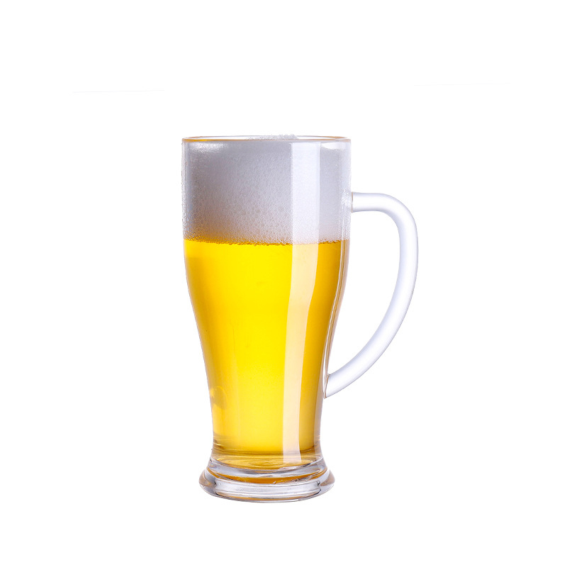 500ml 700ml Large Beer Glasses with Handle For Party