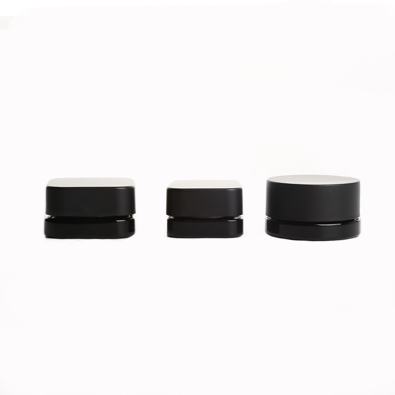 KDG 5ml Cannabis Black Glass Concentrate Containers Jar Child Proof Lids