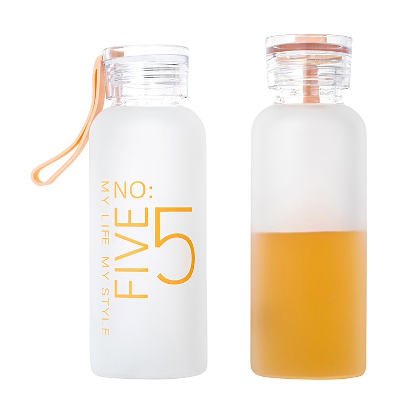 Glass Water Bottles 400ml Beverage Packaging Hot Sale