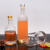 Custom Design Glass Liquor Bottles For Vodka Whisky 