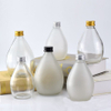 Water Droplets Design Juice Beverage Glass Bottles KDG Factory